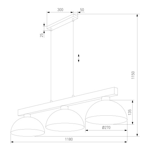 Подвесной светильник 6299 Oslo TK Lighting