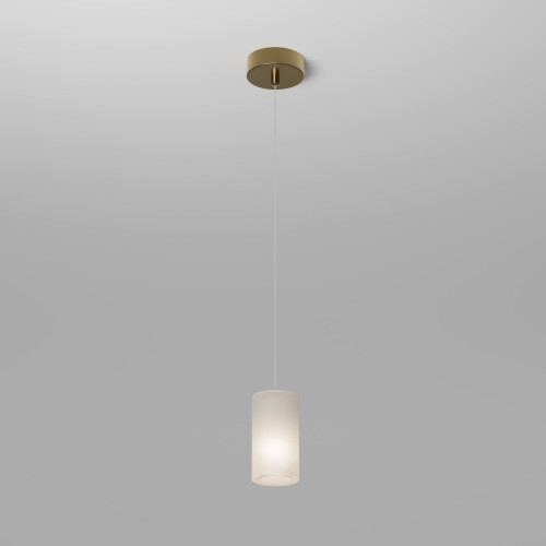 Подвесной светильник с плафоном из испанского алебастра 304052 алебастр / латунь Eurosvet