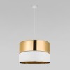 Подвесной светильник с тканевым абажуром 4771 Hilton Gold TK Lighting