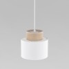 Подвесной светильник с тканевым рассеивателем 10078 Duo TK Lighting