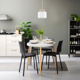 Подвесной светильник с тканевым рассеивателем 10078 Duo TK Lighting