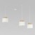 Подвесной светильник с тканевыми абажурами 2345 Duo TK Lighting Подвесной светильник с тканевыми абажурами 2345 Duo TK Lighting