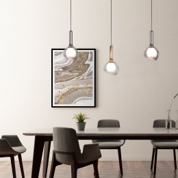 Подвесной светильник с плафоном 50188/1 дымчатый Eurosvet