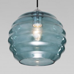 Подвесной светильник со стеклянным плафоном 50239/1 зеленый Eurosvet