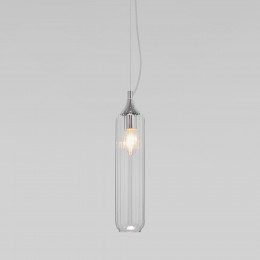 Подвесной светильник со стеклянным плафоном 50252/1 прозрачный Eurosvet