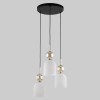 Подвесной светильник со стеклянными плафонами 11021 Sophia Cognac TK Lighting