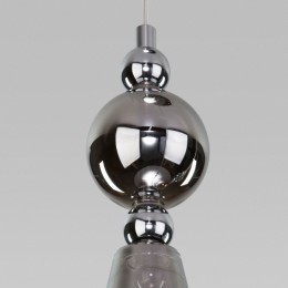 Подвесной светильник со стеклянными плафонами 50202/3 хром Eurosvet