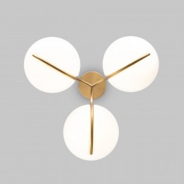 Подвесной светодиодный светильник 50083/3 LED золото Eurosvet