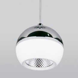 Подвесной светодиодный светильник 9W 4200K белый/хром DLS023 Elektrostandard