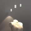 Подвесной светодиодный светильник в стиле лофт 50248/1 LED/ белый Eurosvet