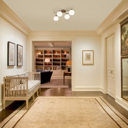 Потолочная люстра со стеклянными плафонами 30144/4 античная бронза Eurosvet