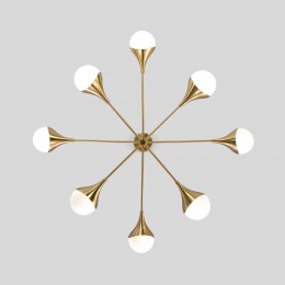 Потолочный светильник 60168/8 латунь Eurosvet