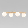 Потолочный светильник со стеклянными плафонами 5769 Estera Wood TK Lighting