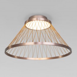 Потолочный светодиодный светильник 40019/1 LED коричневый Eurosvet