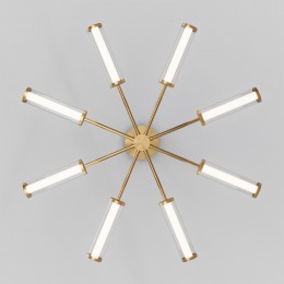 Потолочный светодиодный светильник 50386 LED латунь Eurosvet