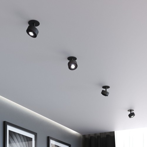 Потолочный светодиодный светильник Only 6W 4000K чёрный 25089/LED Elektrostandard