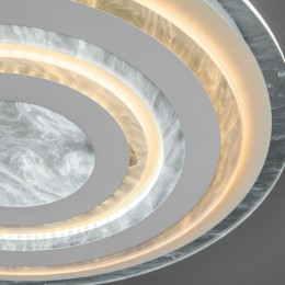 Потолочный светодиодный светильник с пультом управления 90209/1 белый Eurosvet