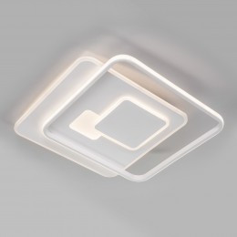 Потолочный светодиодный светильник с регулировкой яркости и цветовой температуры 90255/1 белый Eurosvet