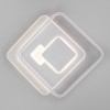 Потолочный светодиодный светильник с регулировкой яркости и цветовой температуры 90255/1 белый Eurosvet