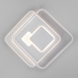 Потолочный светодиодный светильник с регулировкой яркости и цветовой температуры 90255/1 белый Eurosvet