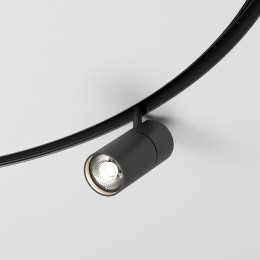Slim Magnetic Трековый светильник для радиусного шинопровода 12W 4200K Comfi чёрный Ø 1200мм 85189/01 Elektrostandard