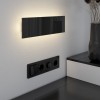 Светильник настенный светодиодный из закаленного стекла Favorit Light MRL LED 1125 черный Elektrostandard
