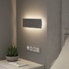 Светильник настенный светодиодый из закаленного стекла Favorit Light MRL LED 1125 дымчатый Elektrostandard