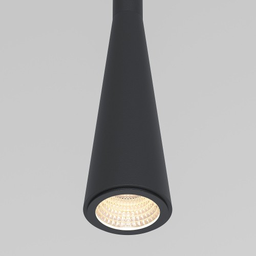 Светильник подвесной светодиодный Vist 7W 3000K черный 50312 LED Elektrostandard