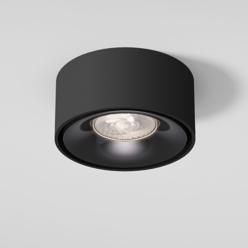 Светильник встраиваемый светодиодный Glam 10W 4000K черный 25095/LED Elektrostandard