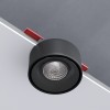 Светильник встраиваемый светодиодный Glam 10W 4000K черный 25095/LED Elektrostandard