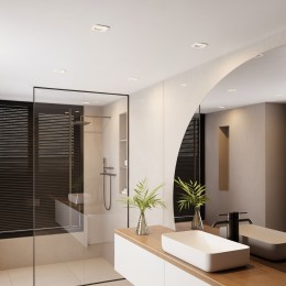 Светильник встраиваемый светодиодный IP44 15276/LED Elektrostandard