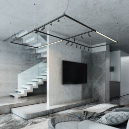 Светодиодный модуль для трековой системы Module System 24W 3000K черный 85178/01 Elektrostandard