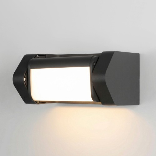 Уличный настенный поворотный светильник DORS 3000K черный 35163/D черный Elektrostandard