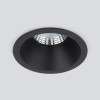 Встраиваемый светодиодный светильник Lin 7W 4200К черный 15266/LED Elektrostandard