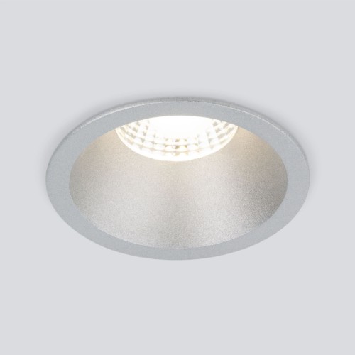 Встраиваемый светодиодный светильник Lin 7W 4200K серебро 15266/LED Elektrostandard
