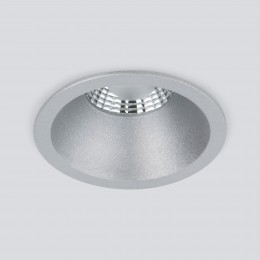 Встраиваемый светодиодный светильник Lin 7W 4200K серебро 15266/LED Elektrostandard