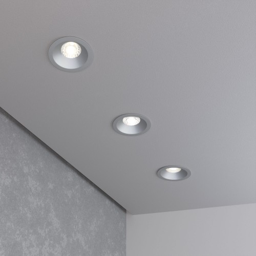 Встраиваемый светодиодный светильник Lin 7W 4200K серебро 15266/LED Elektrostandard