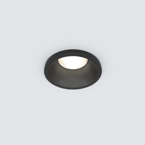 Встраиваемый точечный светодиодный светильник Mosy 3W 4200K черный 15269/LED Elektrostandard