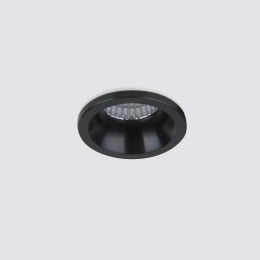Встраиваемый точечный светодиодный светильник Mosy 3W 4200K черный 15269/LED Elektrostandard