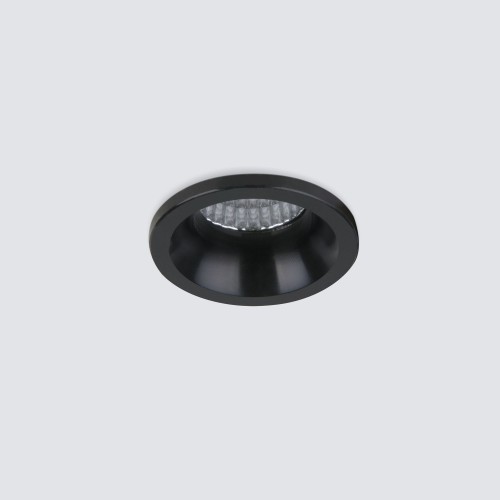 Встраиваемый точечный светодиодный светильник Mosy 3W 4200K черный 15269/LED Elektrostandard