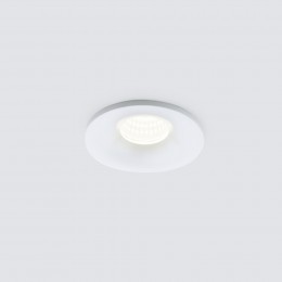 Встраиваемый точечный светодиодный светильник Plain R 3W 4200K белый 15270/LED Elektrostandard