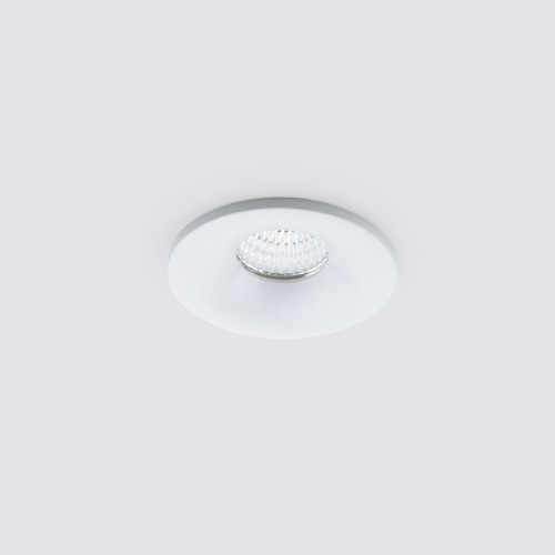 Встраиваемый точечный светодиодный светильник Plain R 3W 4200K белый 15270/LED Elektrostandard