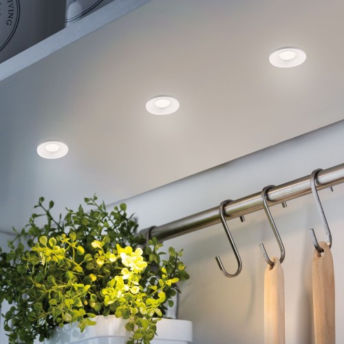 Встраиваемый точечный светодиодный светильник Plain R 3W 4200K белый 15270/LED Elektrostandard