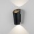 Уличный настенный светодиодный светильник Tronc IP54 1539 TECHNO LED черный Elektrostandard Уличный настенный светодиодный светильник Tronc IP54 1539 TECHNO LED черный Elektrostandard