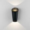 Уличный настенный светодиодный светильник Tronc IP54 1539 TECHNO LED черный Elektrostandard