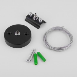 Basic System Набор для подвеса 2м черный TRF-1-200-BK Elektrostandard