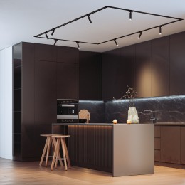 Basic System Трековый светильник 6W 4000K Pika черный 85110/01 Elektrostandard