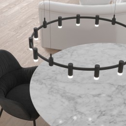 Esthetic Magnetic Трековый светильник 3W 3000K чёрный 85116/01 Elektrostandard