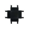 Flat Magnetic Четырёхсторонний соединитель для накладного шинопровода чёрный 85003/00 Elektrostandard