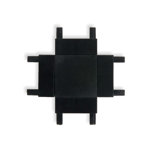 Flat Magnetic Четырёхсторонний соединитель для накладного шинопровода чёрный 85003/00 Elektrostandard